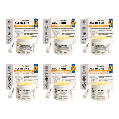 𝐂𝐚𝐫𝐞𝐔𝐩𝐥𝐢𝐟𝐭® 𝐌𝐮𝐥𝐭𝐢-𝐄𝐟𝐟𝐞𝐜𝐭 𝐏𝐚𝐢𝐧 𝐑𝐞𝐥𝐢𝐞𝐟 𝐚𝐧𝐝 𝐑𝐞𝐩𝐚𝐢𝐫 𝐂𝐫𝐞𝐚𝐦 𝐜𝐨𝐧𝐭𝐚𝐢𝐧𝐬 𝐛𝐨𝐭𝐮𝐥𝐢𝐧𝐮𝐦 𝐭𝐨𝐱𝐢𝐧 (𝐚𝐥𝐨𝐧𝐠 𝐰𝐢𝐭𝐡 𝐦𝐚𝐠𝐧𝐞𝐬𝐢𝐮𝐦, 𝐛𝐞𝐞 𝐯𝐞𝐧𝐨𝐦, 𝐚𝐧𝐝 𝐛𝐨𝐭𝐮𝐥𝐢𝐧𝐮𝐦 𝐭𝐨𝐱𝐢𝐧-𝐥𝐢𝐤𝐞 𝐩𝐞𝐩𝐭𝐢𝐝𝐞𝐬).